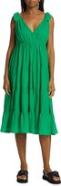 Thumbnail for your product : Merlette New York Flor Tiered Cotton Voile Dress