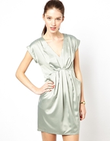 Thumbnail for your product : Traffic People Slip Sliding Away Tulip Dress - Green