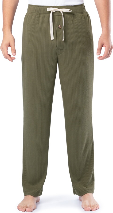 Fruit of the Loom Men's Rib knit Sleep Pant, Sizes S-5XL