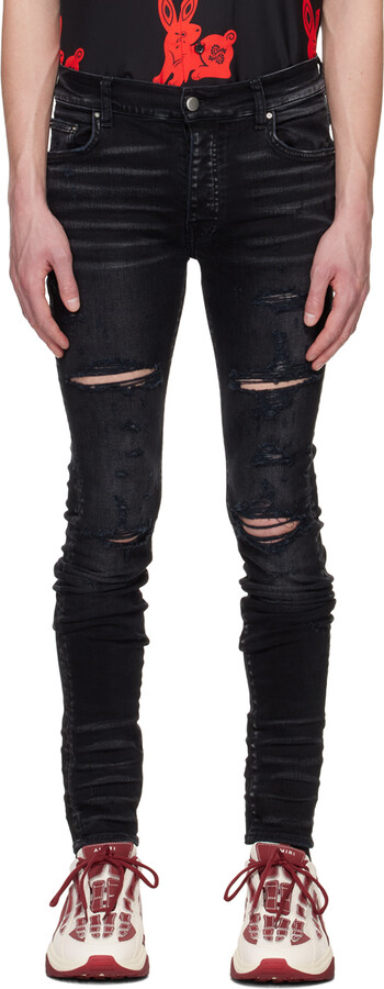 Amiri Black Thrasher Jeans - ShopStyle