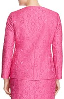 Thumbnail for your product : Marina Rinaldi Carmen Floral Cloqué Jacket