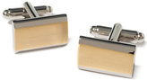 Thumbnail for your product : Geoffrey Beene Beveled Rectangular Cufflinks