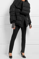 Thumbnail for your product : Balenciaga Swing Doudoune Oversized Hooded Quilted Shell Down Coat - Black