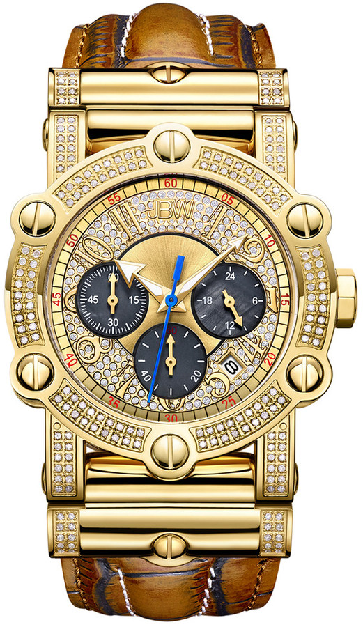 JBW Men's Phantom 10 Year Diamond Watch - ShopStyle