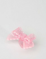 Thumbnail for your product : ASOS Limited Edition Pretty Plastic Bow Ring