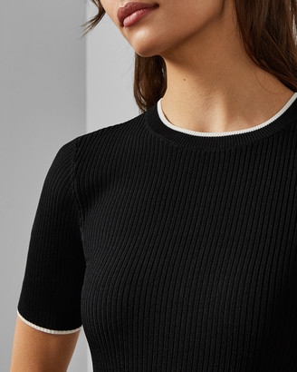 Ted Baker ARNIAL Tip detail knitted top