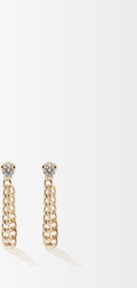 Zoë Chicco Diamond & 14kt Gold Drop Earrings