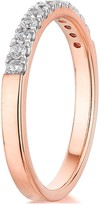 Thumbnail for your product : Love GOLD 9ct Rose Gold 0.25ct Diamond micro setting eternity ring