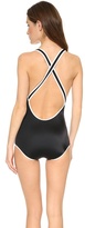 Thumbnail for your product : Marc by Marc Jacobs Capella Print Crisscross Maillot