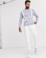 Thumbnail for your product : ASOS DESIGN sweatshirt in lilac