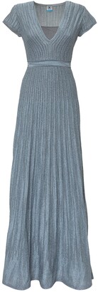 M Missoni Ribbed-Knit Maxi Dress