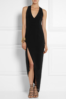 Thumbnail for your product : Jordana Haney stretch-silk crepe gown