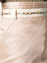 Thumbnail for your product : Louis Vuitton 2000s pre-owned V-striped straight skirt