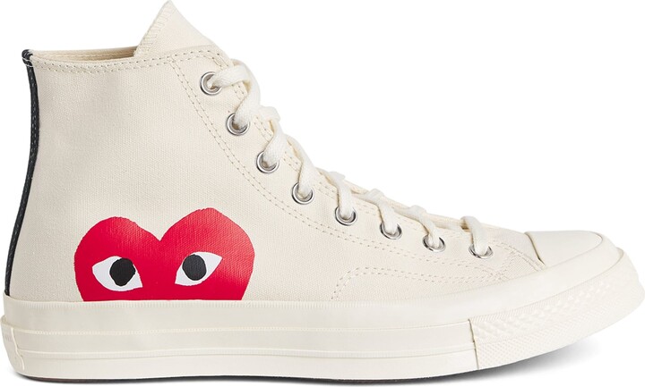 Comme des Garçons PLAY x Converse Heart Chuck Taylor All Star '70 High-Top Sneakers