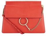 Thumbnail for your product : Chloé Medium Faye Python Shoulder Bag