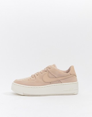 blush pink nike trainers