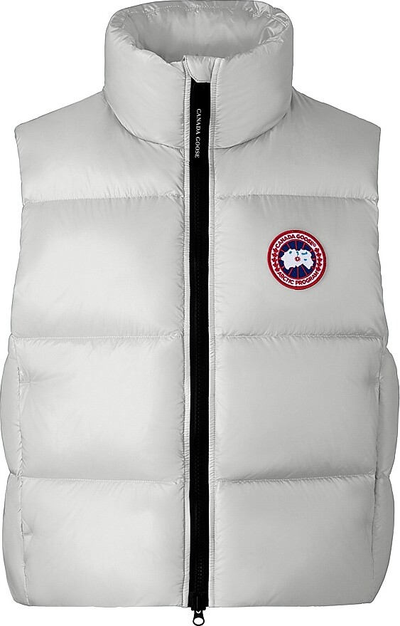 Canada Goose Women's Cypress Puffer Vest - Silver Birch - Size Large