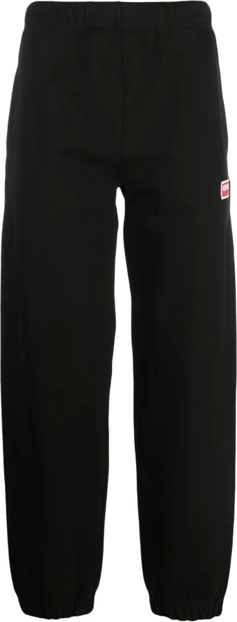Kenzo Logo-Embroidered Tapered Track Pants