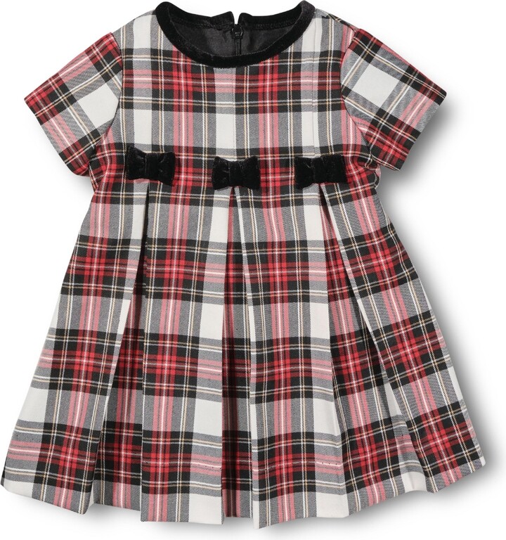 Florence Eiseman Plaid Dress With Bows