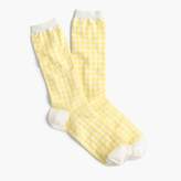 Thumbnail for your product : J.Crew Gingham trouser socks
