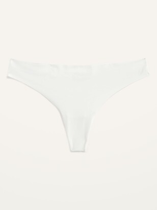 Old Navy Soft-Knit No-Show Thong Underwear for Women - ShopStyle