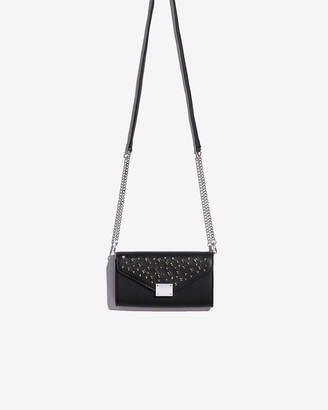 Express Studded Chain Strap Wallet
