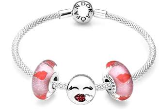 Pandora Kisses Mesh Gift Bracelet