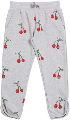 Stella McCartney Kids Cherry Printed Cotton Sweatpants