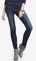 Thumbnail for your product : Express Mid Rise Denim Perfect Legging
