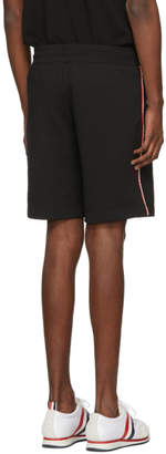 Moncler Black Sweat Shorts