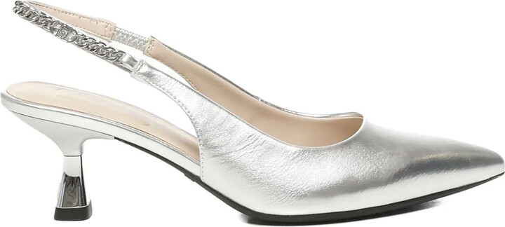 Liu Jo 60mm Chain-Embellish Pumps