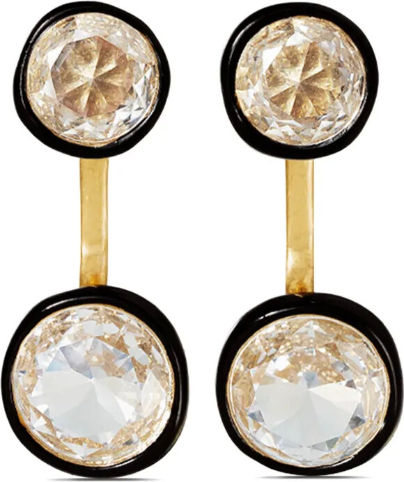 Diamond Girl float earrings