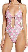 Thumbnail for your product : Frankie's Bikinis Amanda Terry One-Piece Swimsuit