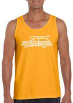 Thumbnail for your product : Los Angeles Pop Art Big Men's tank top - woody - classic surf songs