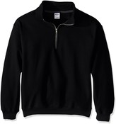 Thumbnail for your product : Gildan Men's Fleece Quarter-Zip Cadet Collar Sweatshirt Style G18800