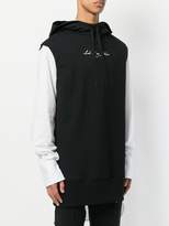 Thumbnail for your product : Ann Demeulemeester sleeveless hoodie