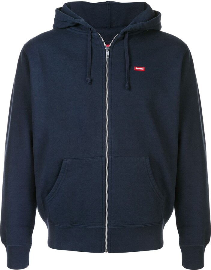Supreme Small Box Zip Up Hoodie Shopstyle