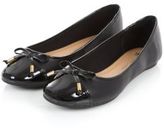 Thumbnail for your product : New Look Teens Black Ballet Pumps