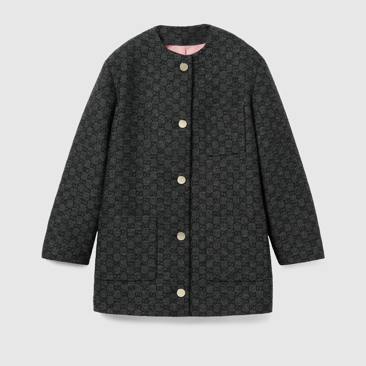 GG boutonné wool tweed jacket