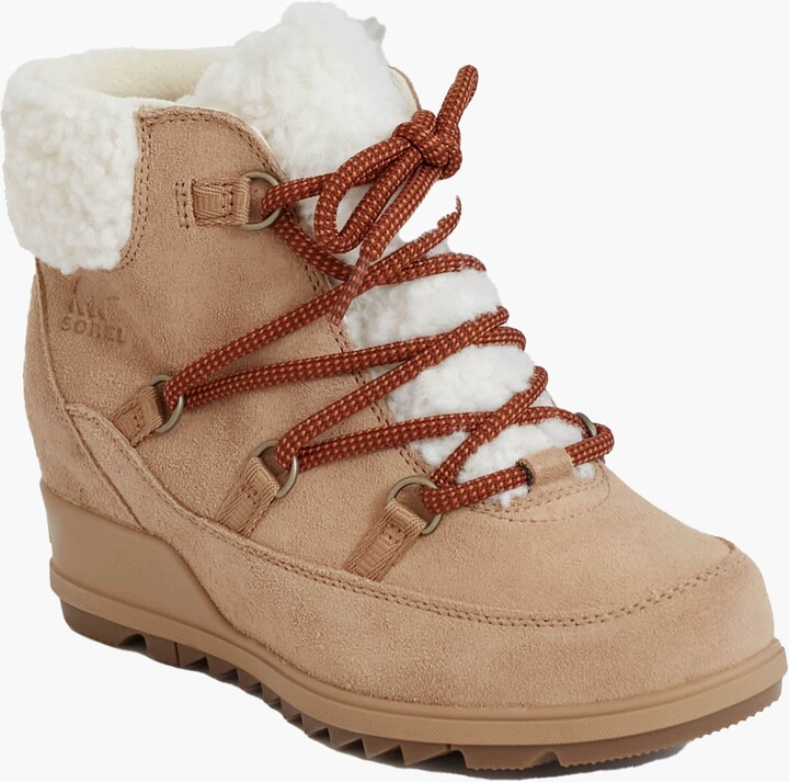 Sorel Tawny Buff Evie Cozy Lace Boots ShopStyle