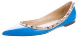 Thumbnail for your product : Valentino Rockstud Ballerina Flats