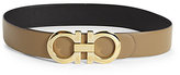 Thumbnail for your product : Ferragamo Logo Buckle Leather Belt