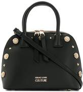 Thumbnail for your product : Versace Jeans Couture floral stud shoulder bag