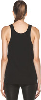 Thumbnail for your product : Chloé Silk Tank in Black