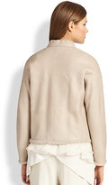 Thumbnail for your product : Brunello Cucinelli Reversible Shearling Jacket