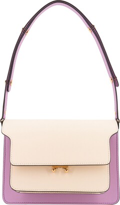 Marni Pink & Off-White East West Trunk Bag
