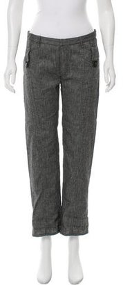Balenciaga Tweed Mid-Rise Pants