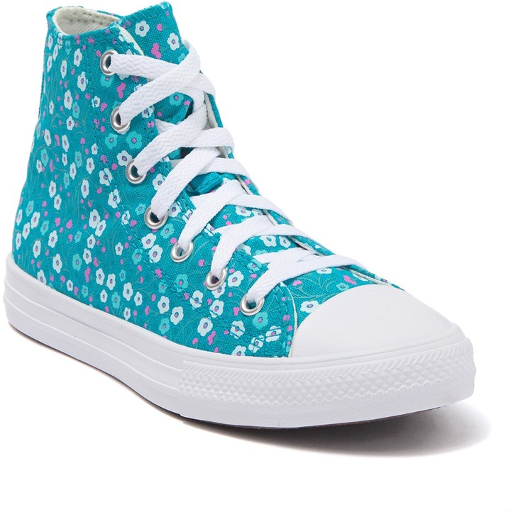 teal converse high top