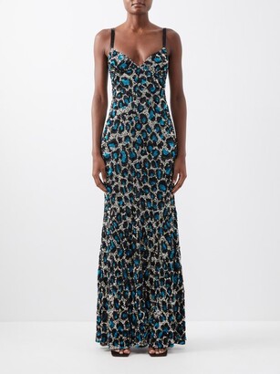 Leopard Print Women's Blue Dresses | ShopStyle
