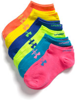 Thumbnail for your product : Under Armour No-Show Socks (6-Pack)(Big Girls)
